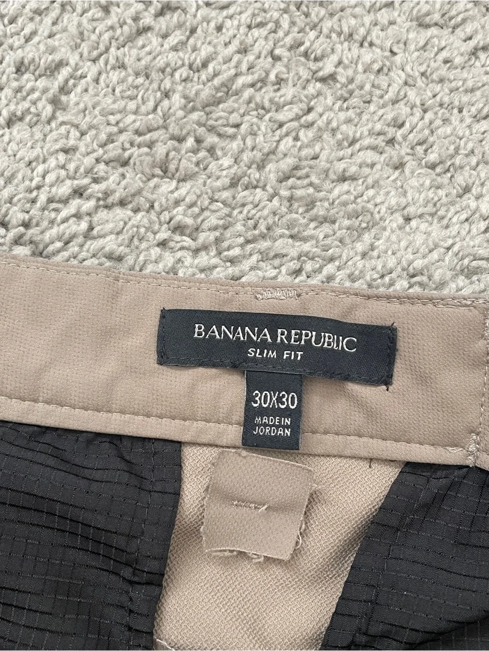 Banana Republic Slim Chinos - Taupe Beige